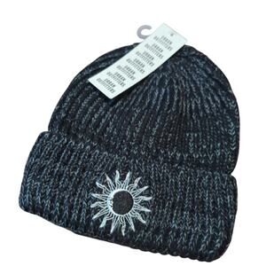 Urban Outfitters Marled Sun Moon Beanie Hat NWT